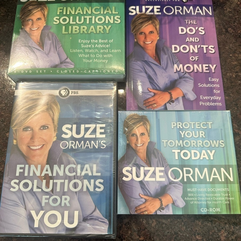 Suze Ormons financial solutions plus others NEW